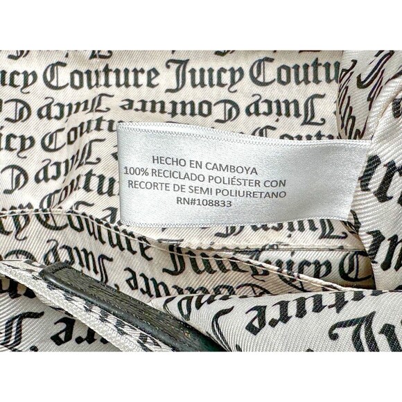 Juicy Couture Weekender Duffle Bag – Red & Pink Hearts Print, Large Travel Tote - Picture 10 of 16